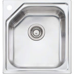 Oliveri Nu-Petite Standard Bowl Topmount Sink - NP610 - NP610 1TH