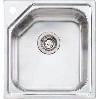 Oliveri Nu-Petite Standard Bowl Topmount Sink - NP610 - NP610 1TH