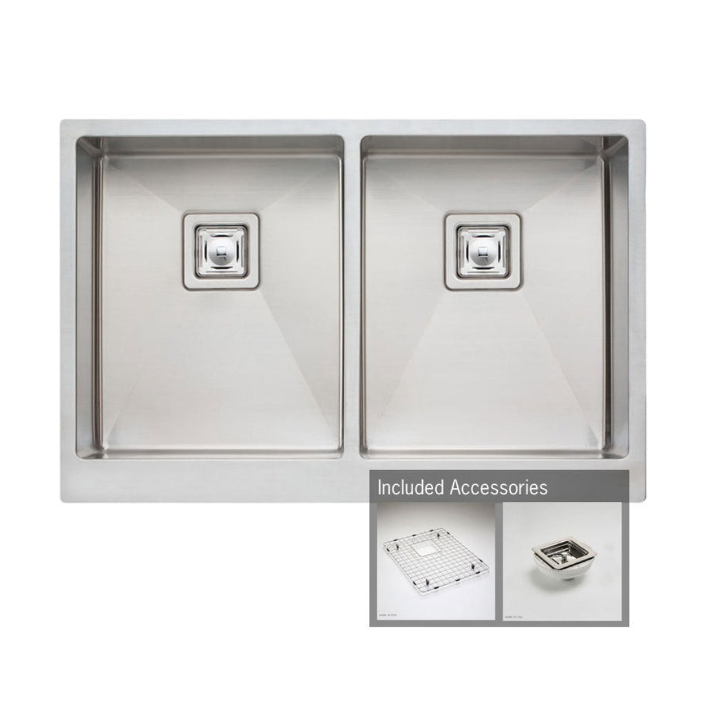 Oliveri Professional Butler Series Double Bowl Undermount Sink PR1263U