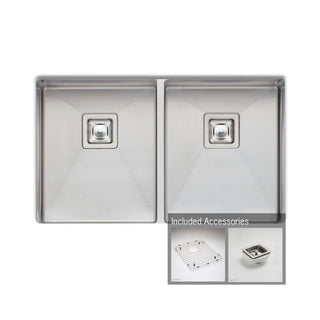 Oliveri Professional Series Double Bowl Undermount Sink PR1163U