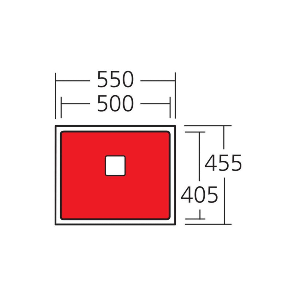 Oliveri Professional Series Grand Single Bowl Undermount Sink PR1180U