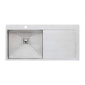 Oliveri Professional Series Single Bowl Sink with Drainer - PR1121 - PR1121 1TH