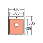 Oliveri Professional Series Single Bowl Sink PR1131 - PR1131 1TH