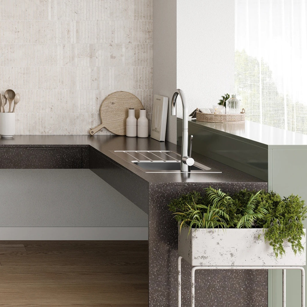 Oliveri Puro Topmount Care Sink & Drainer - 0 Taphole PU2820