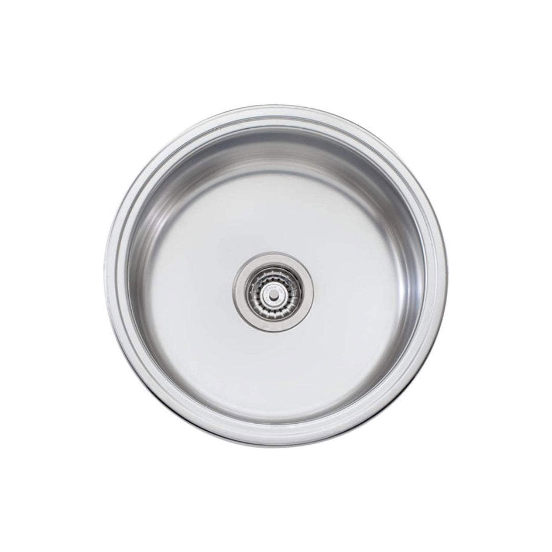 Oliveri Solitaire Single Bowl Inset Round Sink LR510