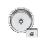Oliveri Solitaire Single Bowl Inset Round Sink LR510
