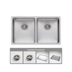Oliveri Sonetto Double Bowl Undermount-Topmount Sink | SN63TU