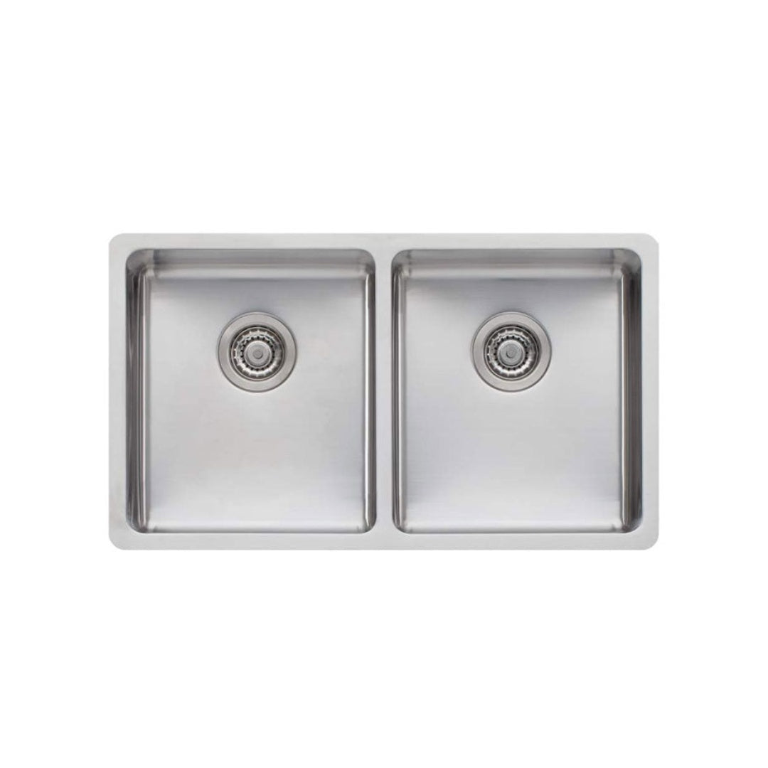 Oliveri Sonetto Double Bowl Undermount-Topmount Sink | SN63TU