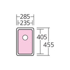 Oliveri Sonetto Single Bowl Undermount Sink SN1020U