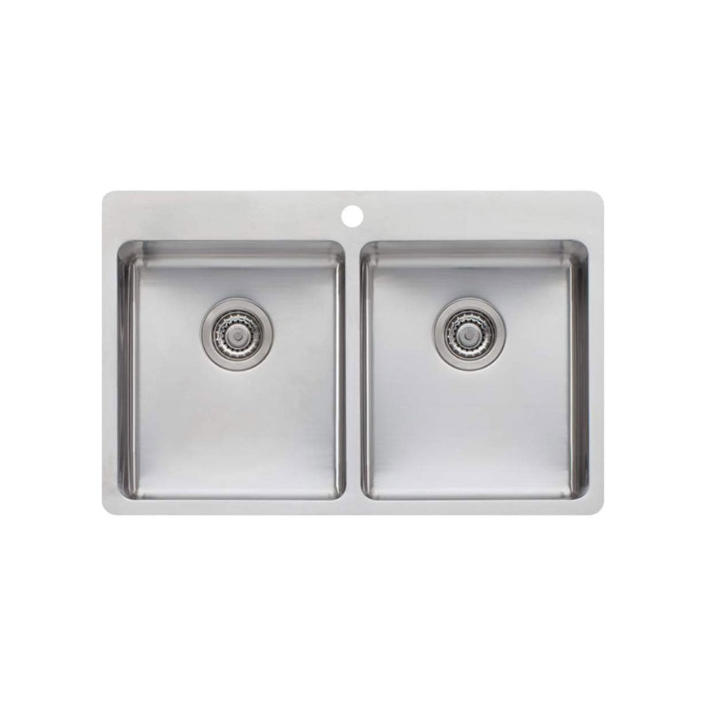 Oliveri Sonetto Double Bowl Topmount Sink SN1064
