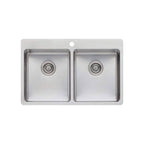 Oliveri Sonetto Double Bowl Topmount Sink SN1064