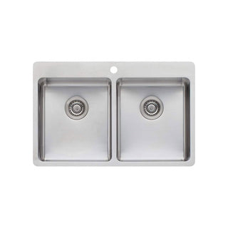 Oliveri Sonetto Double Bowl Topmount Sink SN1064