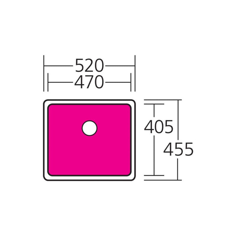 Oliveri Sonetto Undermount Sink SN1050U