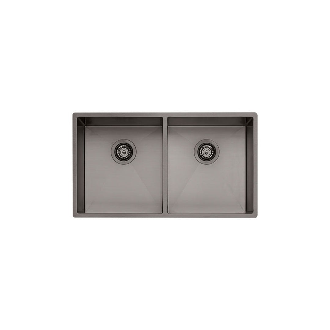 Oliveri Spectra Double Bowl Sink - Gun Metal - SB63GM
