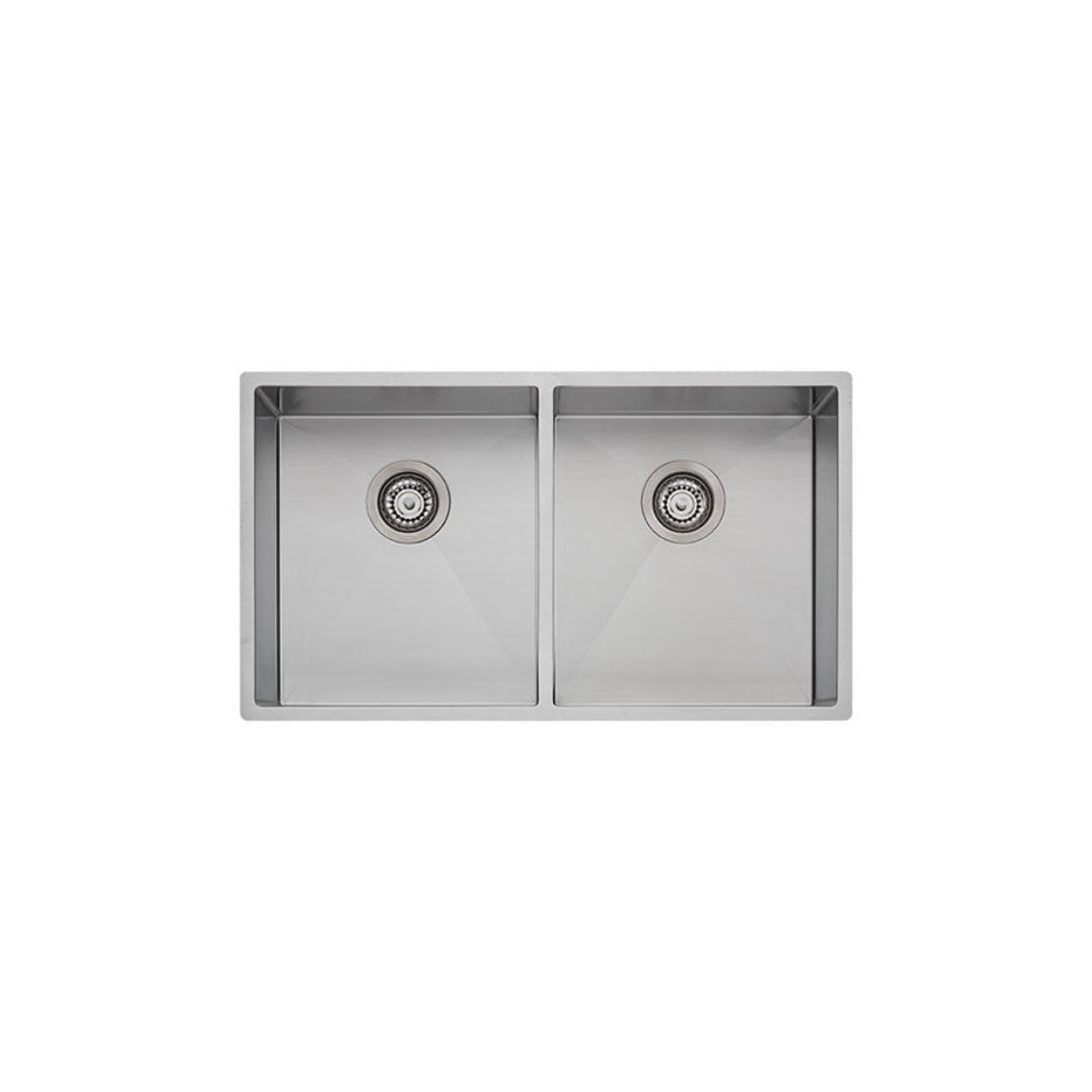 Oliveri Spectra Double Bowl Sink - Stainless Steel - SB63SS