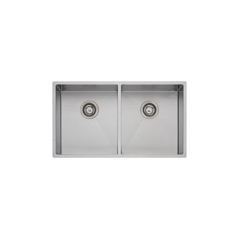Oliveri Spectra Double Bowl Sink - Stainless Steel
