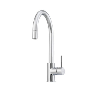 Oliveri Venice Gooseneck Pull-Out Sink Mixer - Chrome - VE520FCR-P