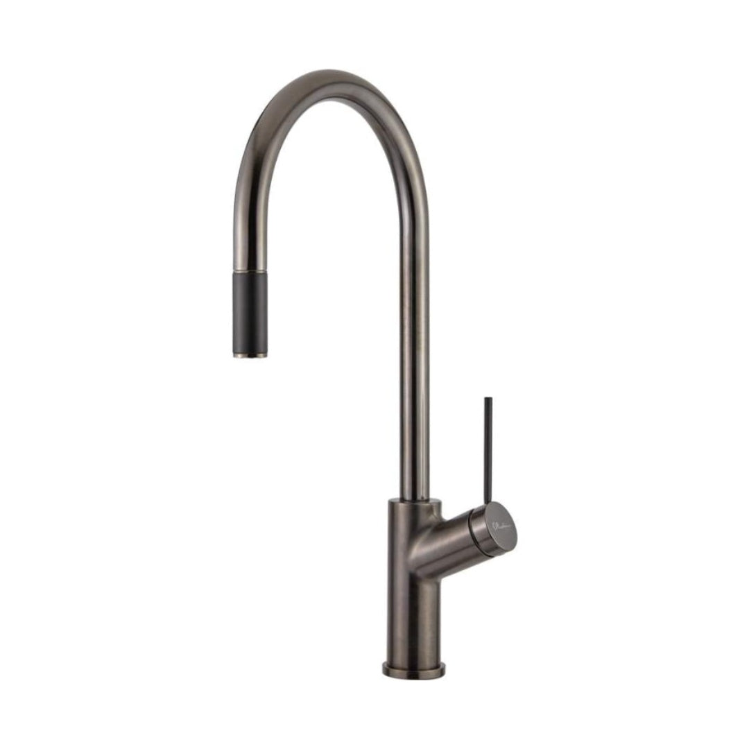 Oliveri Vilo Pull Out Mixer - Gun Metal - VT0398B-GM