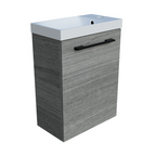 Timberline Ollie Wall Hung Vanity with Nano Polymarble Top & Basin 400mm - 400mm Right Offset Basin - OLLV400RNANW