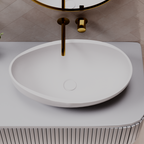 Pietra Bianca Onda Above Counter Basin - Charcoal - PB3017-C