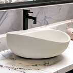 Pietra Bianca Onda Above Counter Basin - Charcoal - PB3017-C