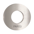 Parisi Overflow Cover Ring - Brushed Nickel - OFC.41