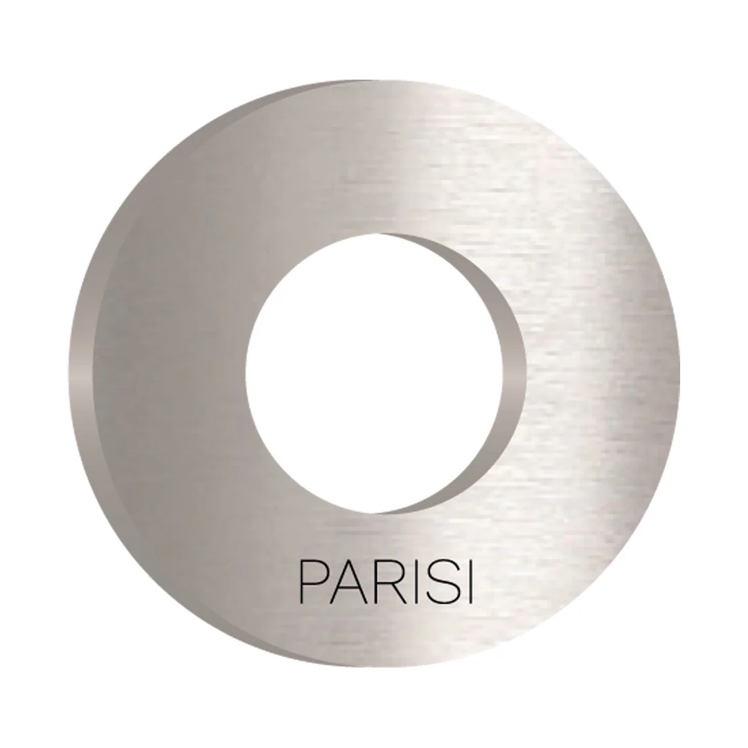 Parisi Overflow Cover Ring - Brushed Nickel - OFC.41