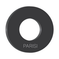 Parisi Overflow Cover Ring - Matte Black - OFC.02