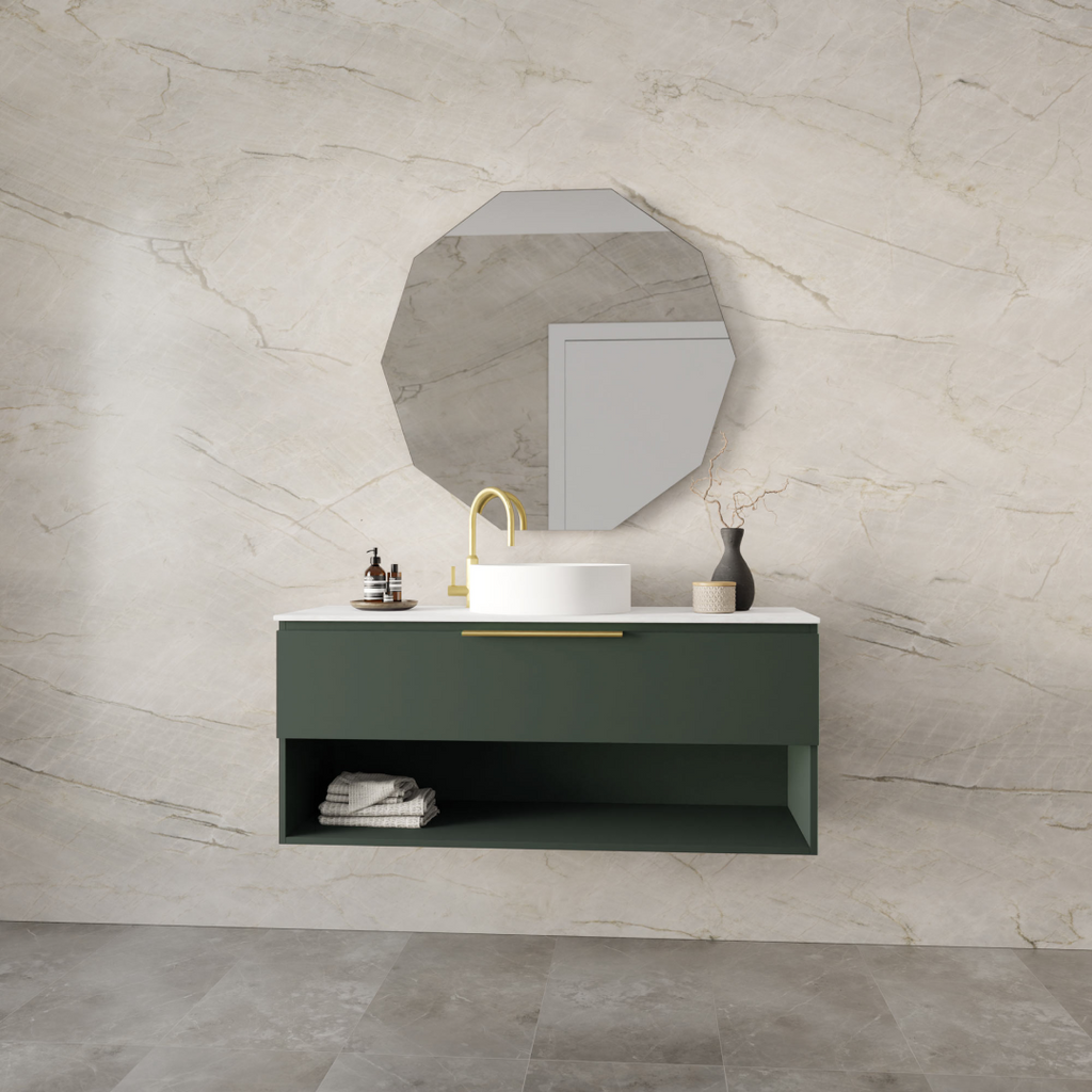 Marquis Oxford 1200mm Wall Hung Vanity - Otway - OXFORD 4 + Regio Basin