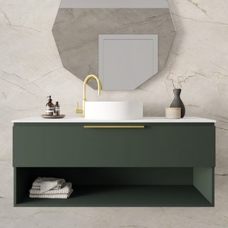 Marquis Oxford 1200mm Wall Hung Vanity - Otway - OXFORD 4 + Regio Basin