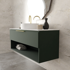 Marquis Oxford 1200mm Wall Hung Vanity - Otway - OXFORD 4 + Regio Basin