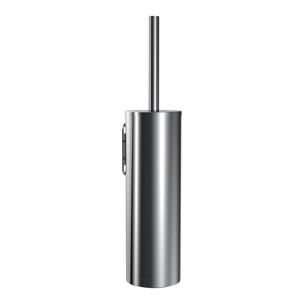 Parisi Envy II Wall Mounted Toilet Brush Holder 80 x 80 x 375 - Chrome - P2.TBH
