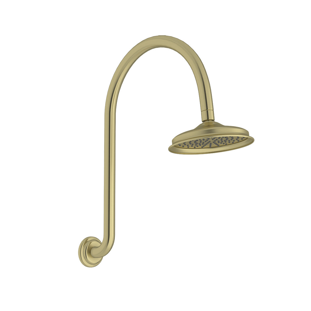 Linkware Augustine Shower Set - PVD Gold - P2053PVDG + P2051PVDG-1
