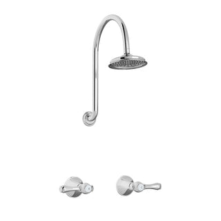 Linkware Augustine Shower Set - Chrome - P2053CP + P2051CP-1