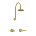 Linkware Augustine Shower Set - PVD Gold - P2053PVDG + P2051PVDG-1