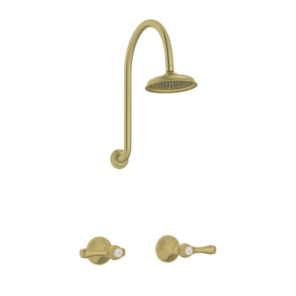 Linkware Augustine Shower Set - PVD Gold