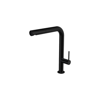 Parisi Envy 30 Kitchen Mixer with Fixed Spout and Pull-out Spray - Matt Black