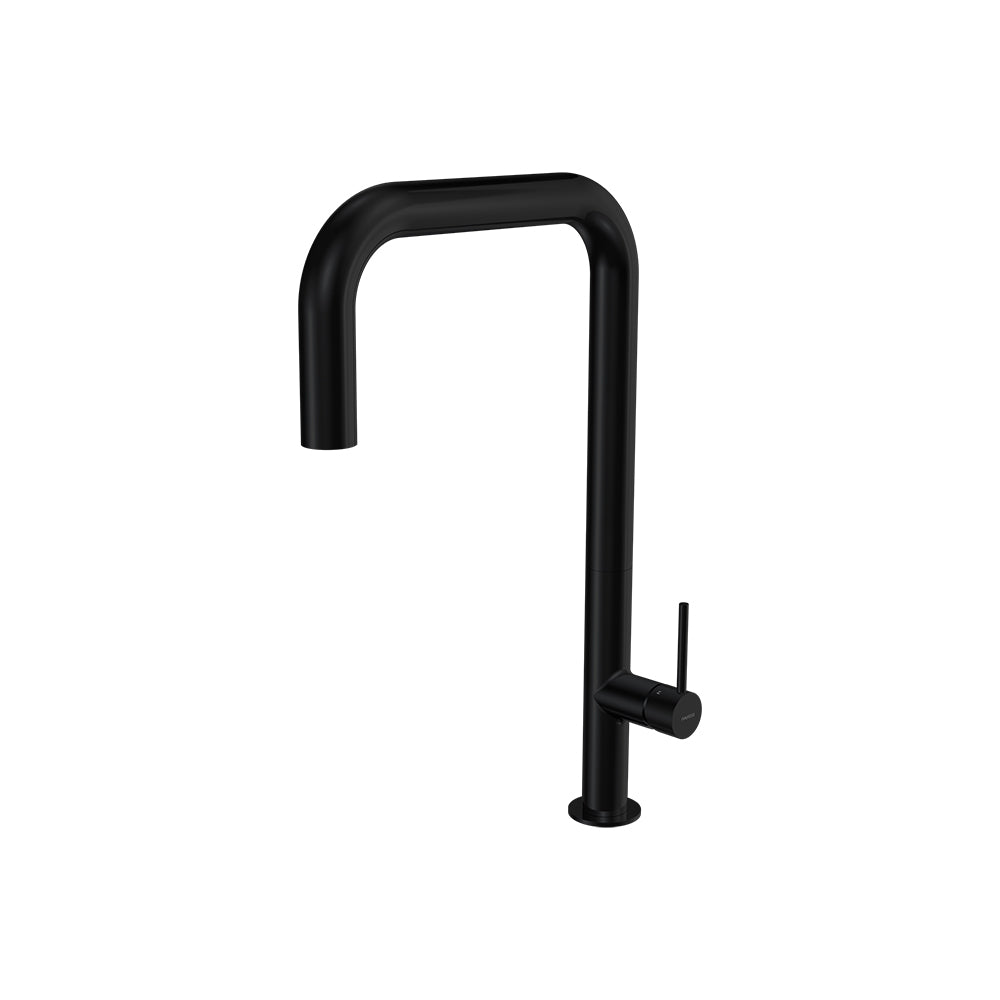Parisi Envy 30 Kitchen Mixer with Square Spout - Matt Black