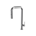 Parisi Envy 30 Kitchen Mixer with Square Spout and Pull-out Spray - Chrome