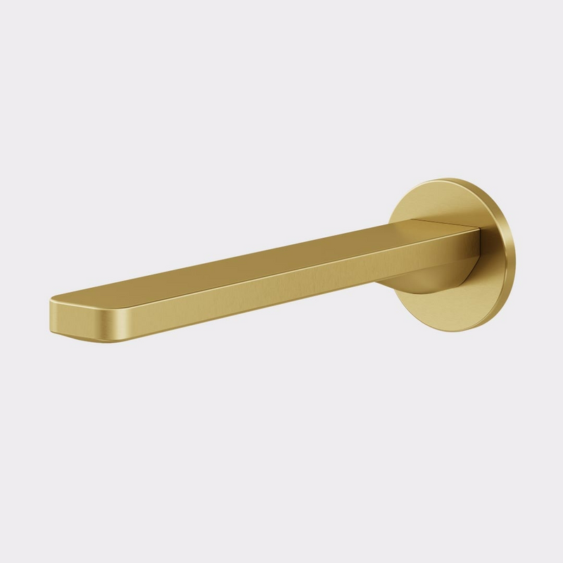 Argent Pace 2.0 200mm Bath Spout - LF Brushed Gold