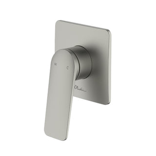Oliveri Paris Wall Mixer (Includes In-Wall Body) - LF Brushed Nickel - PA100500FBN