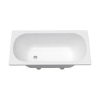 Parisi Envy 1500 Inset Bath - Gloss White - PB15070E