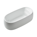 TOTO Galalato 1695 Reinforced Marble Freestanding Bath - Matte White - PJY1744WPWE#MW