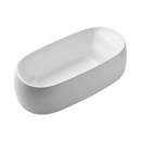 TOTO Galalato 1695 Reinforced Marble Freestanding Bath - Matte White