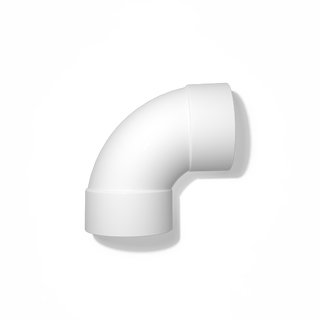 Pipe Kings - DWV Plain Bend 150mm - 88° F & F - BFF15088