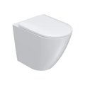 Parisi Ellisse MK II Rimless Wall Faced Pan (Includes Moda Seat) - PN61M