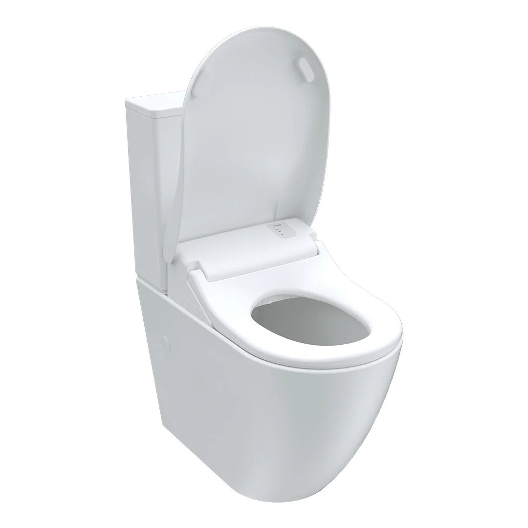 Parisi Aqua Intelligent Toilet Suite w/Bottom Inlet Bidet Seat - PN82A