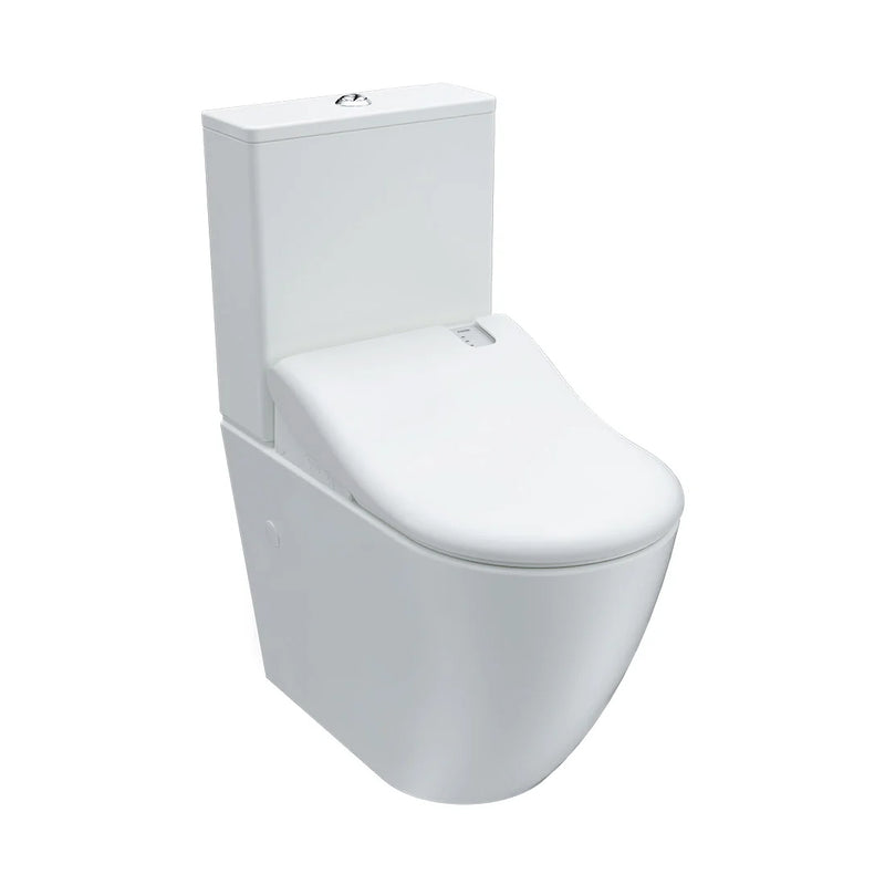 Parisi Aqua Intelligent Toilet Suite w/Bottom Inlet Bidet Seat - PN82A