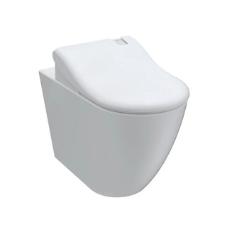Parisi Aqua Intelligent Ambulant Wall Faced Pan w/Bottom Inlet Bidet Seat - PN83A