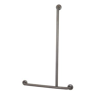Parisi Envy Sliding Grab Rail 90Â° Right Hand 675x1100mm (No Slider)  - Stainless Steel - PP.GB90R-NS